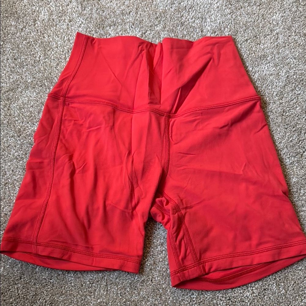 Women's Red Shorts